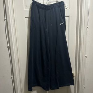 Nike mid rise wide leg sweatpants